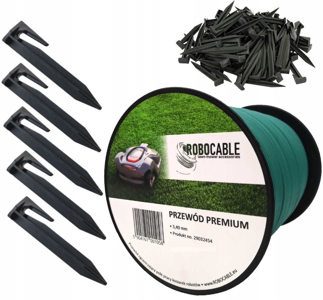 ROBOCABLE Premium montážna sada 200 m 201 prvkov